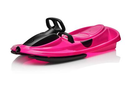 Luge avec Volant pour enfant et adulte - Luge design et résistante !
