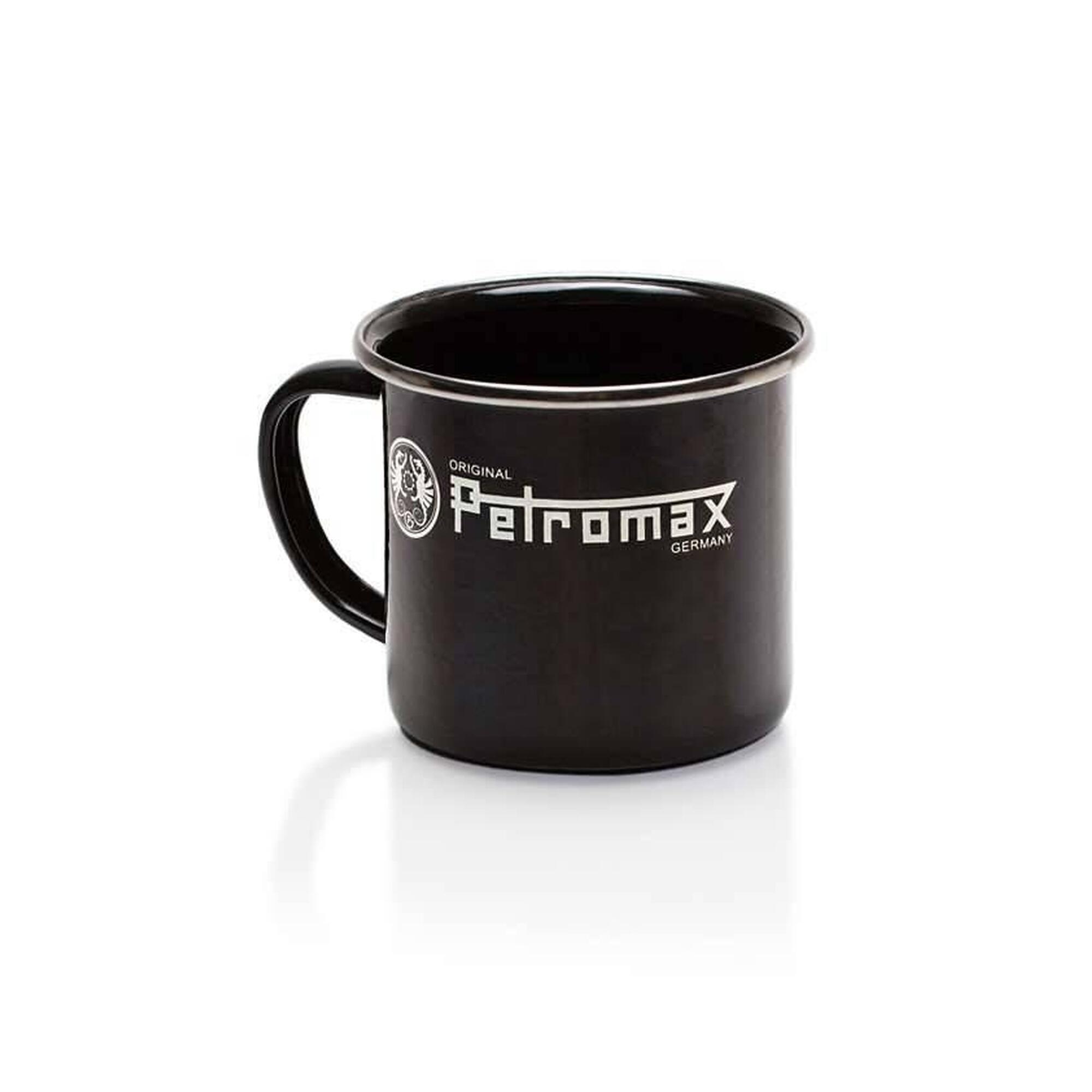 Petromax Mug en émail - noir