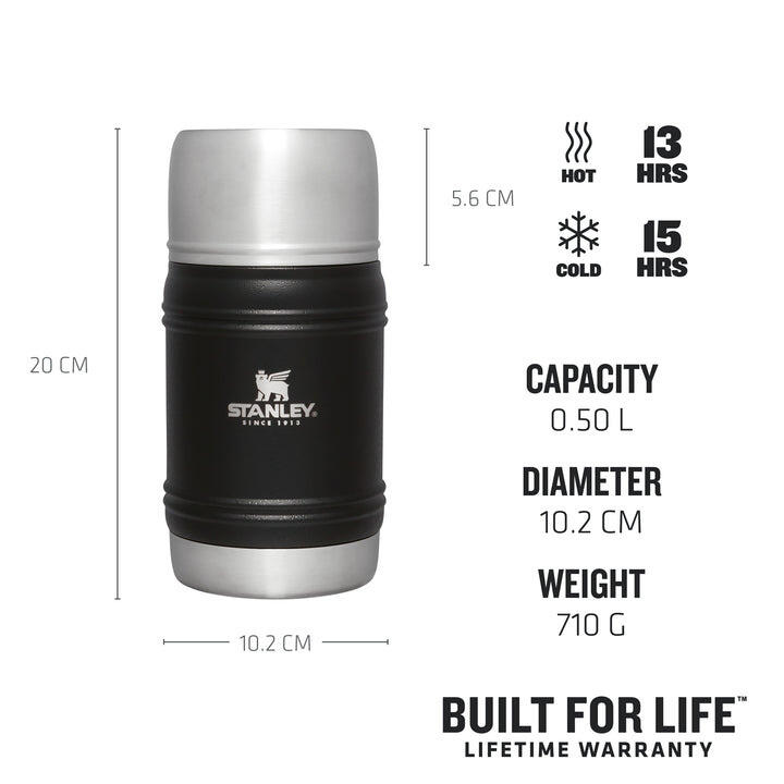Stanley The Artisan Thermal Food Jar 0.5L - Black Moon 5/6