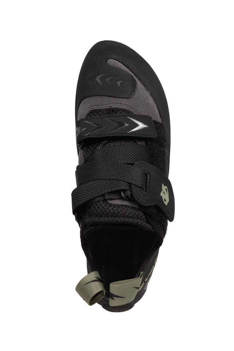 Scarpe da arrampicata uomo Evolv Kronos nero/olive US 10,5/44 3/7