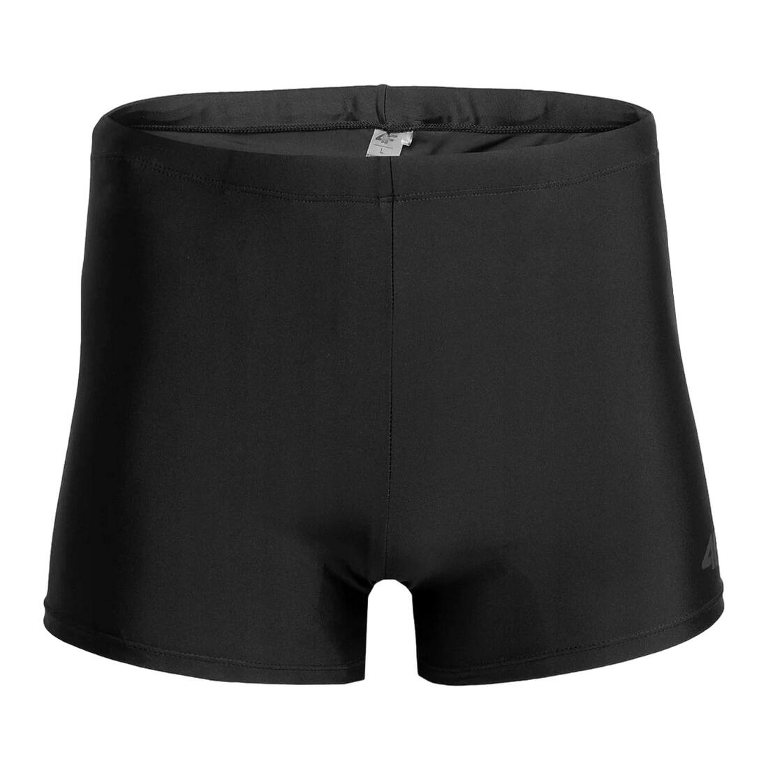 4F Heren Slim zwembroek (Diep zwart)
