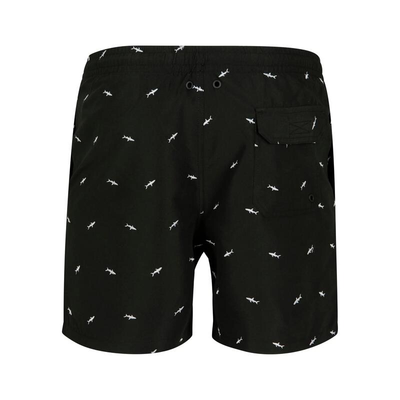 Short de bain Homme (Noir / Blanc)