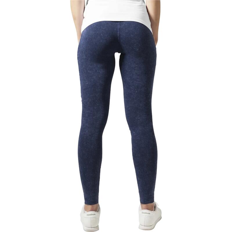 Dames Denim Jersey Legging (Set van 2) (Donkergrijs/Indigo)