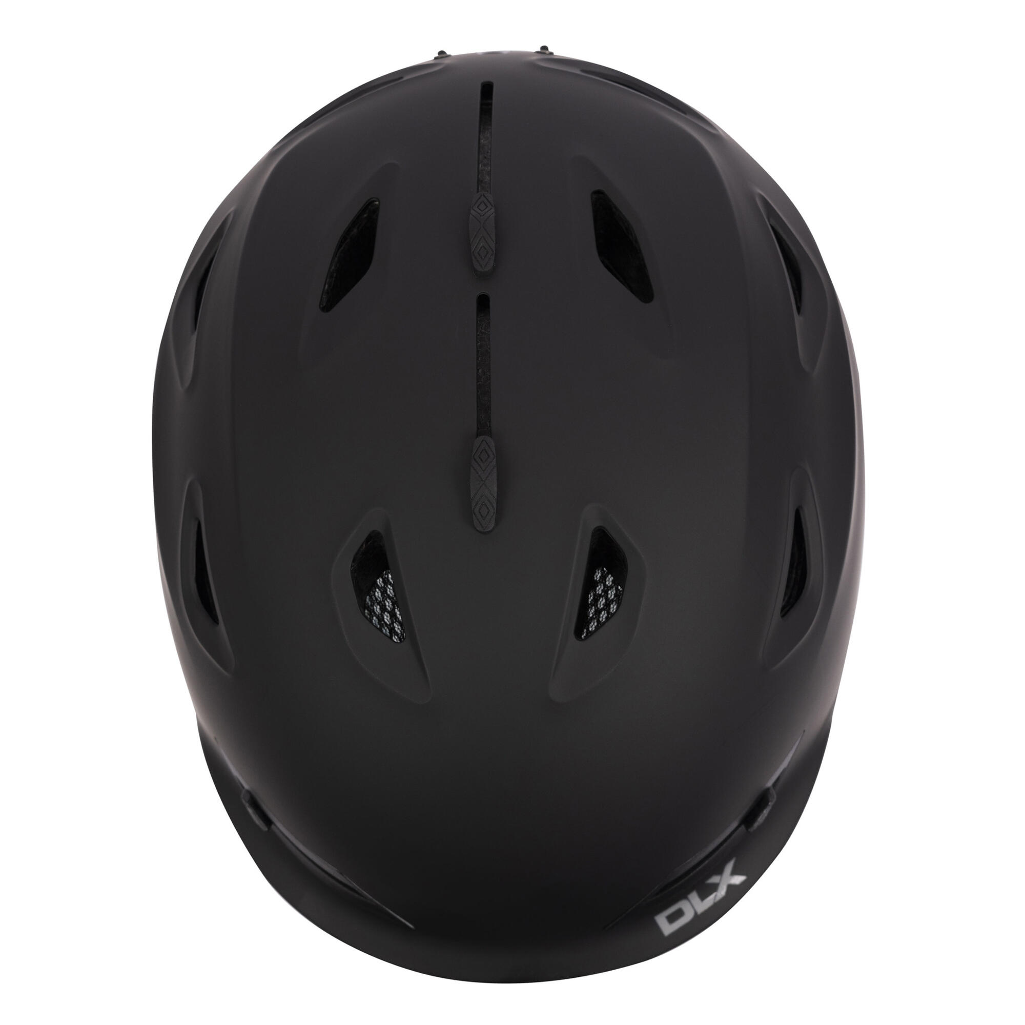 Renko DLX Skihelm für Erwachsene Damen und Herren Schwarz 3/5
