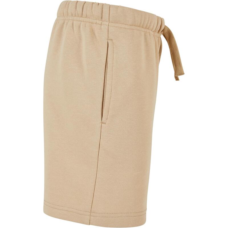 Jongens Basis Sweat Shorts (Beige)