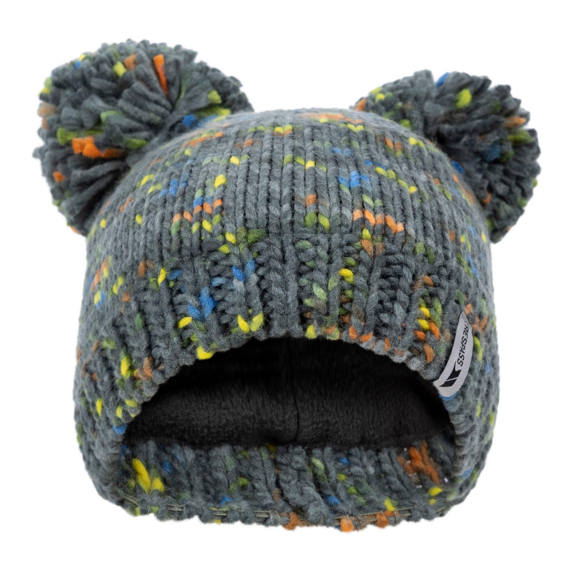 TRESPASS Kinderen/Kinderen Ted Pom Pom muts (Sparrengroen)