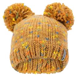 Bonnet Motif/style Pompon TED Enfant (Jaune Foncé)