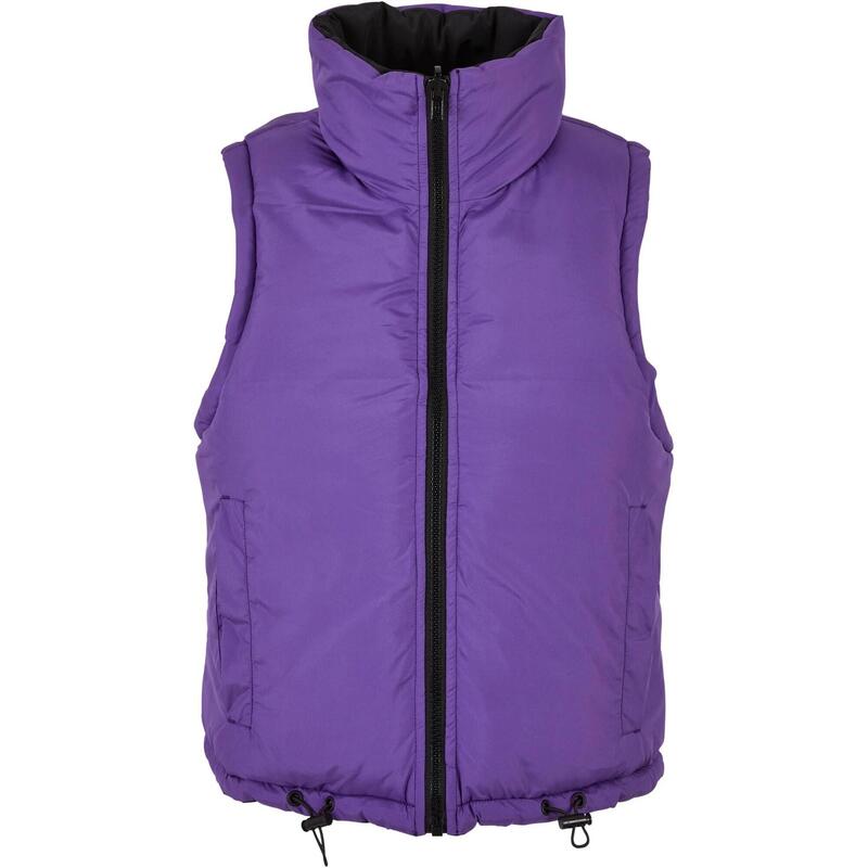 Gilet Drumeții În Natură Urban Classics Decupat Reversibilă Femei