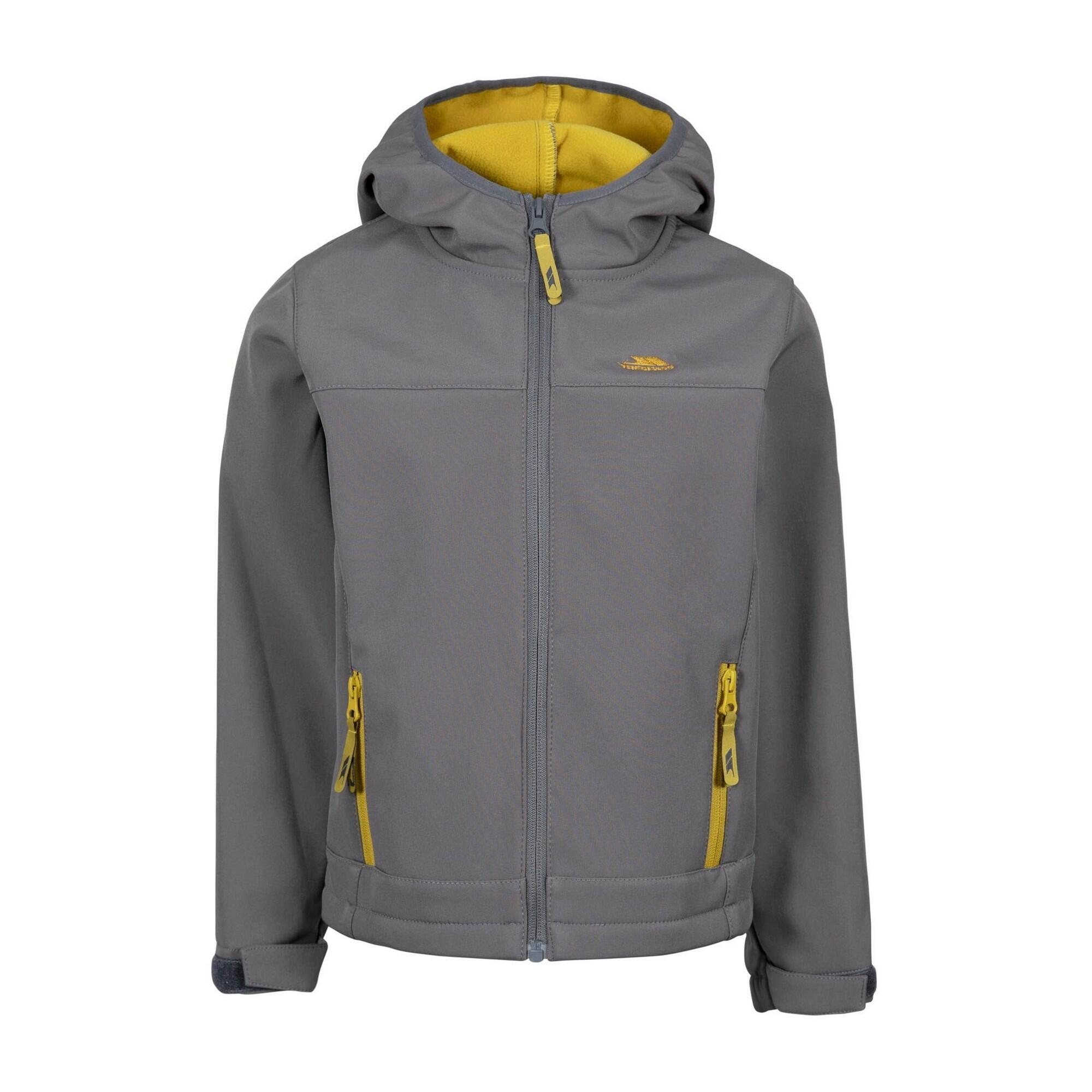 TRESPASS Giacca Soft Shell Bambini Trespass Faster Grigio Scuro Zolfo