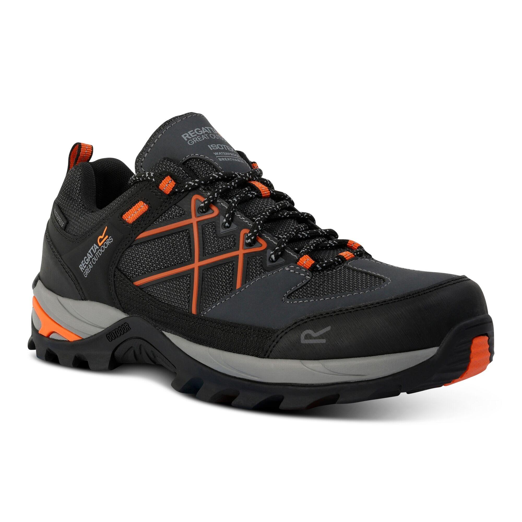 dark grey / fluo orange ppe