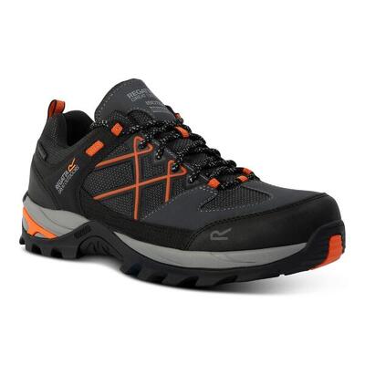 Heren samaris iii laag loopschoenen (zwart/graniet)