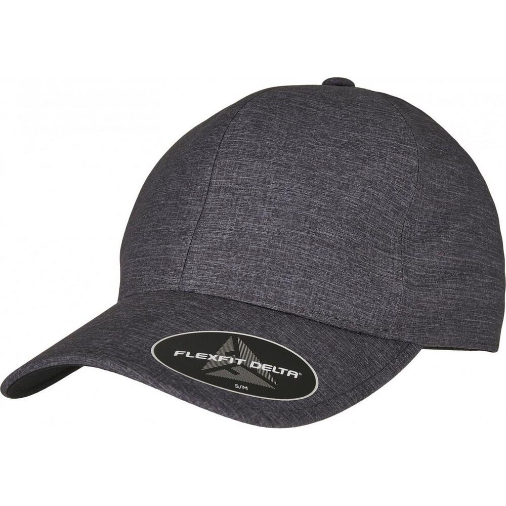 Cappellino Da Baseball Flexfit Delta Carbon Carbone Mélange 3/3