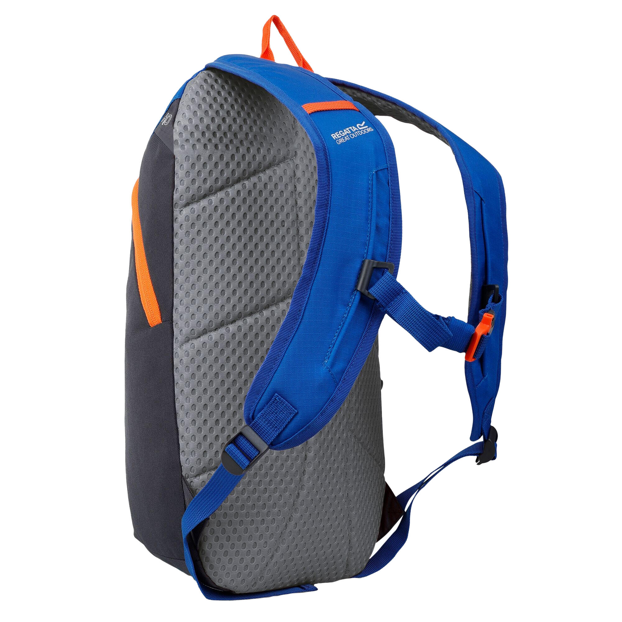 Rucksack "Highton V2", 25L Damen und Herren Dunkelblau/Mittelgrau/Leuchtend 2/4
