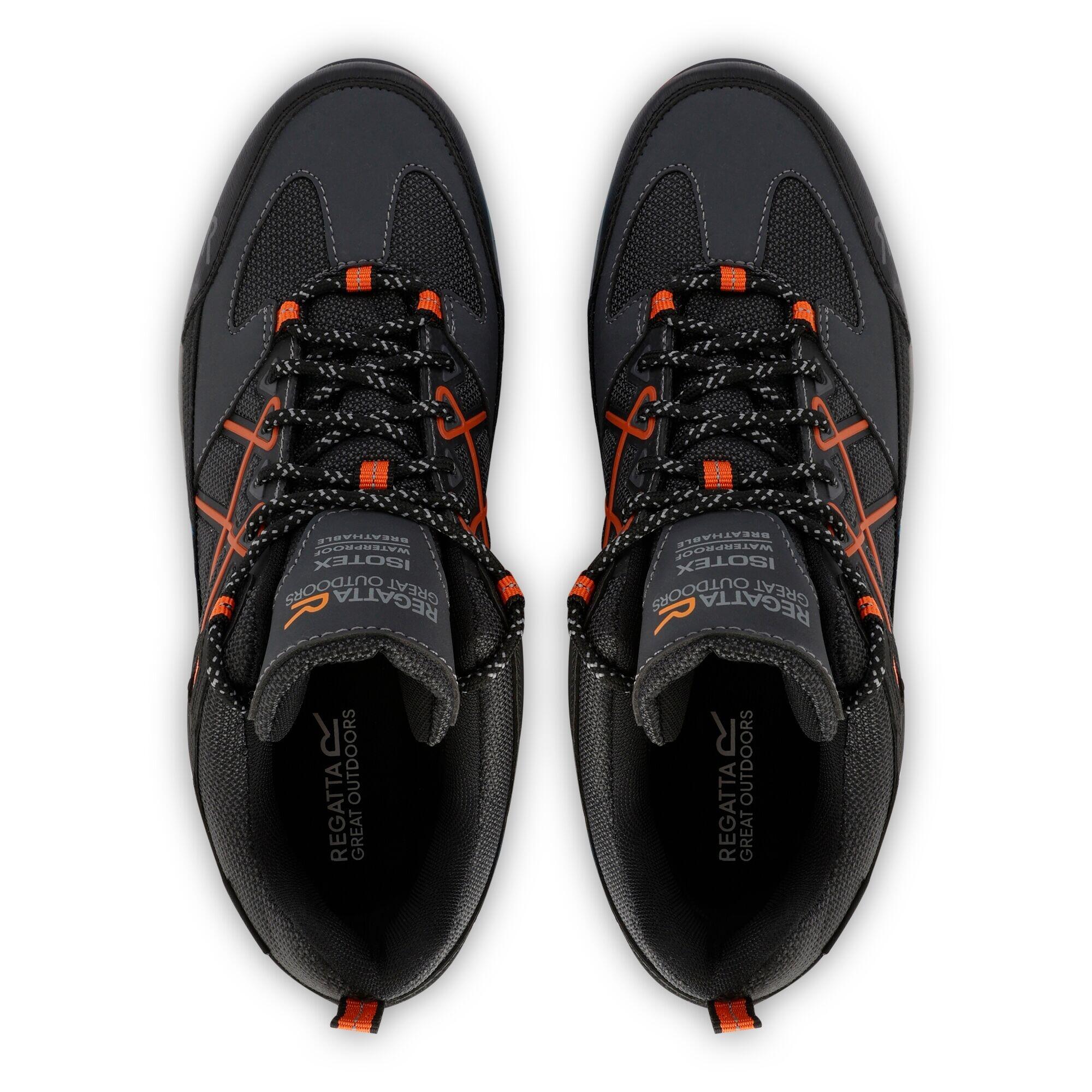 Chaussures De Marche SAMARIS Homme (Granite / Orange Flamboyant) 4/5