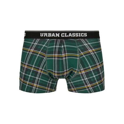 Heren boxershort (pakket van 3) (donkergroen/flesgroen)