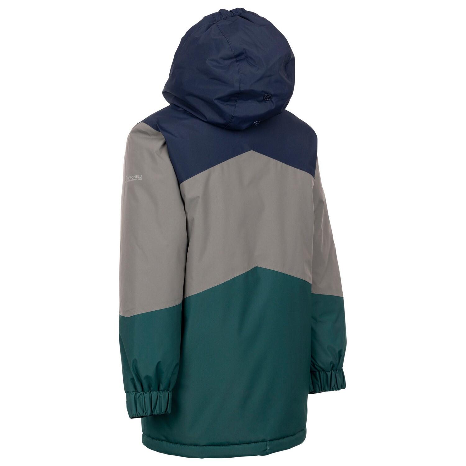 Veste Imperméable WESTERE Enfant (Pin / Gris) 2/5