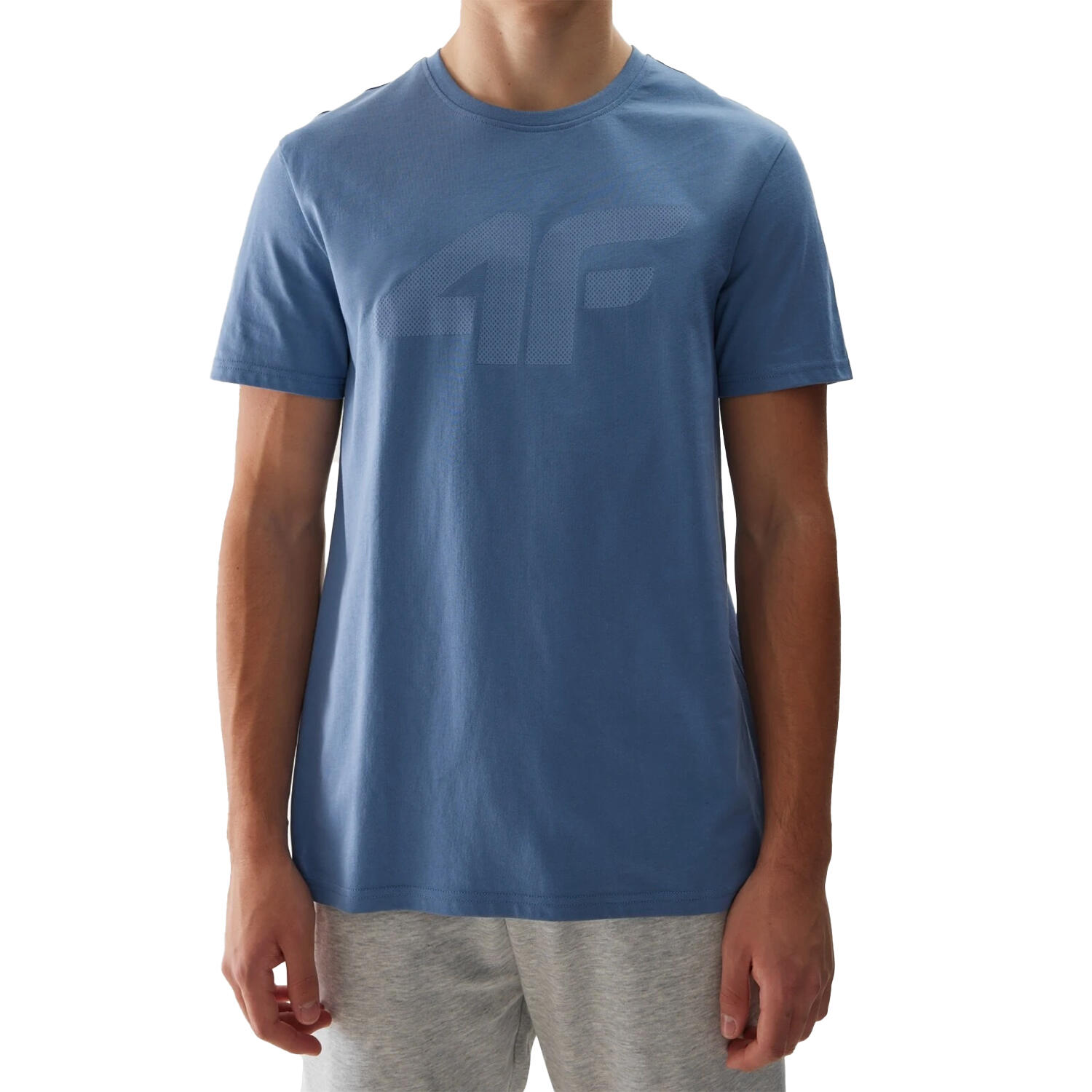 Tshirt Motif/style Logo Homme (Denim) 2/4