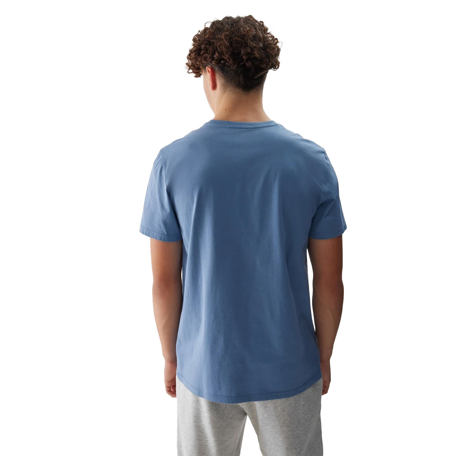 Tshirt Motif/style Logo Homme (Denim) 3/4
