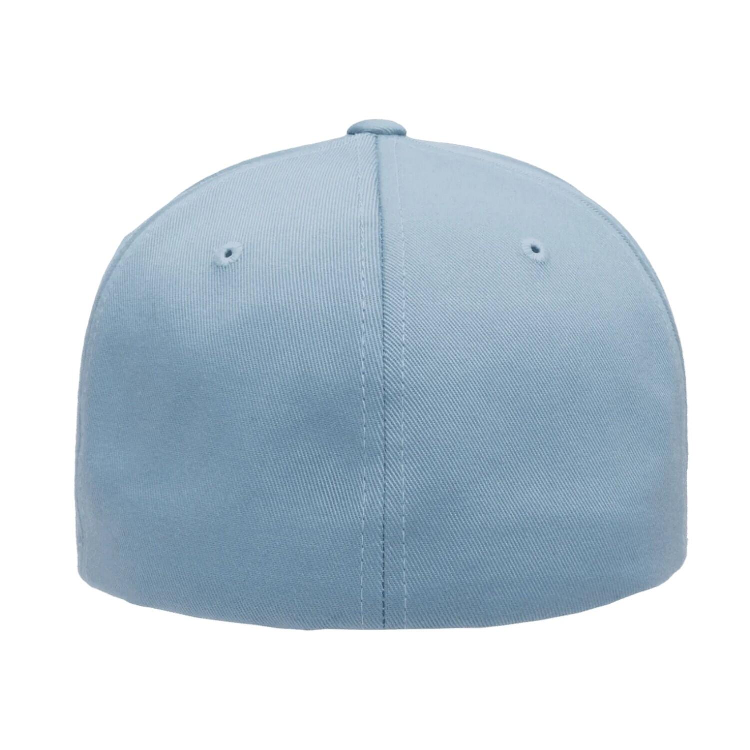 Boné de basebol em lã penteada (Carolina Blue) 2/3
