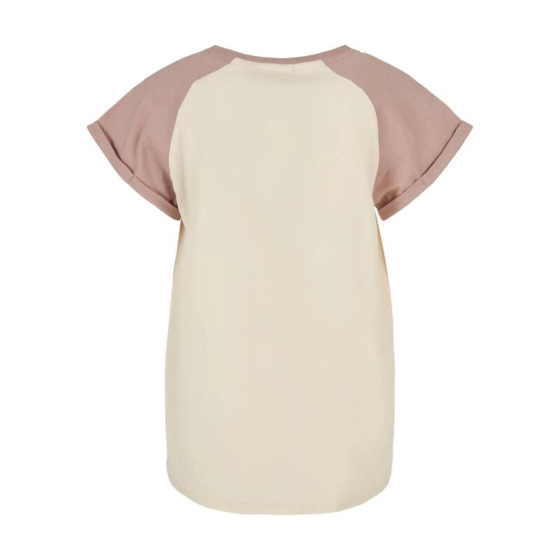 Tshirt Fille (Sable blanc / Rose pâle)