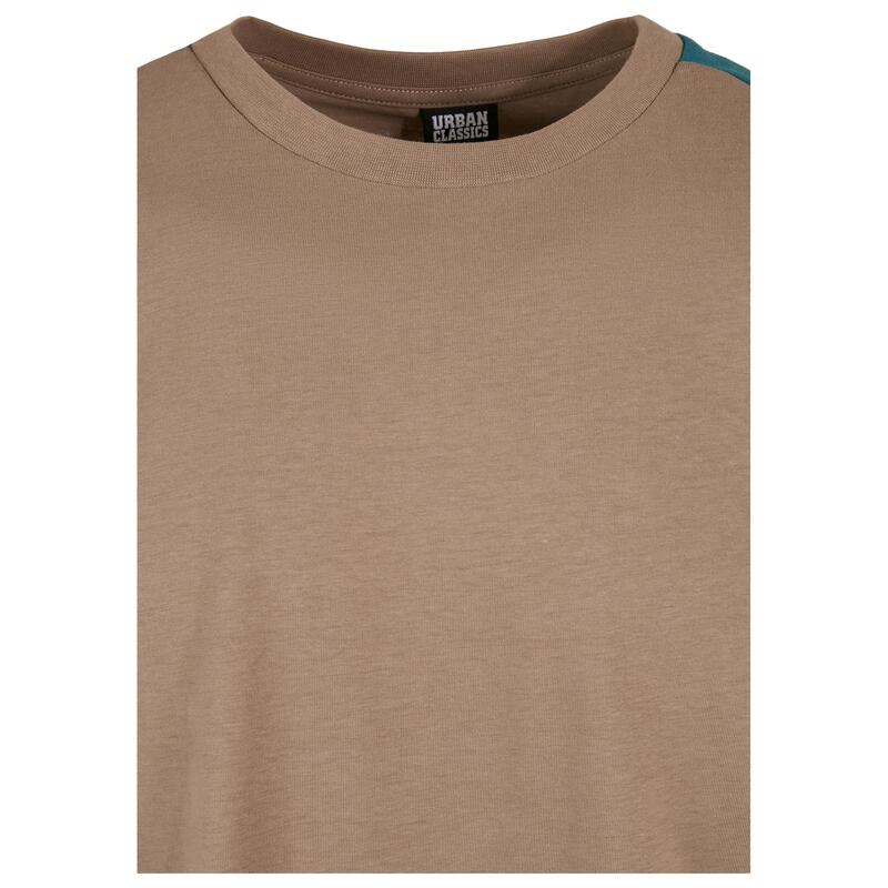 Tshirt Homme (Kaki foncé / Bleu sarcelle)