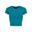 Tshirt court Femme (Bleu sarcelle)