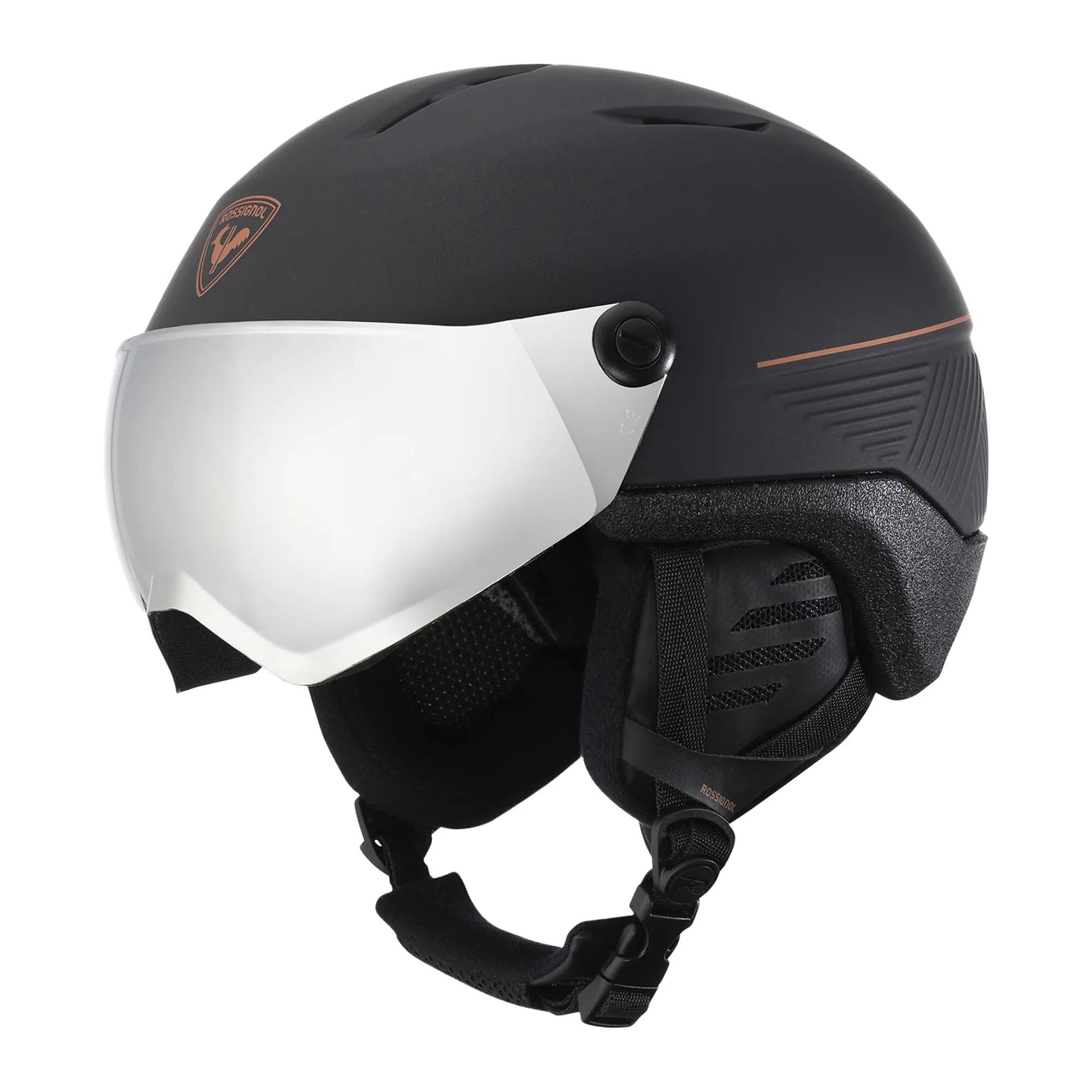 Capacete de esqui Rossignol Fit Visor Impacts Photochromic Preto 2025 1/6