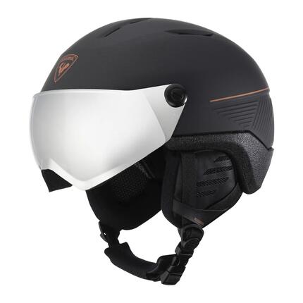 Kask Rossignol Fit Visor Impacts Photochromic Ski Helmet Black 2025