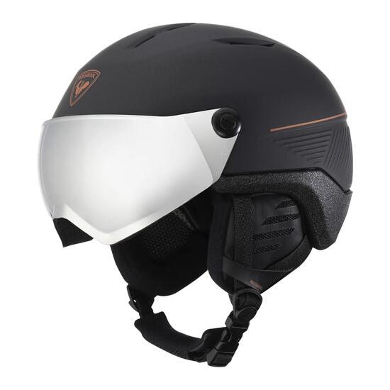 Kask Rossignol Fit Visor Impacts Photochromic Ski Helmet Black 2025