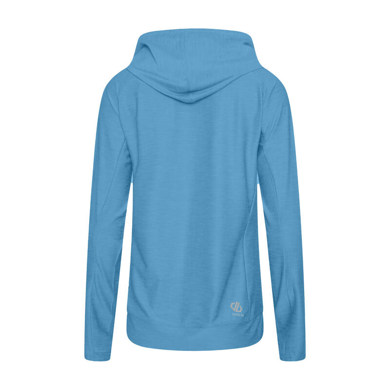 Sweat À Capuche SPRINT CITY Femme (Bleu Ciel Chiné)