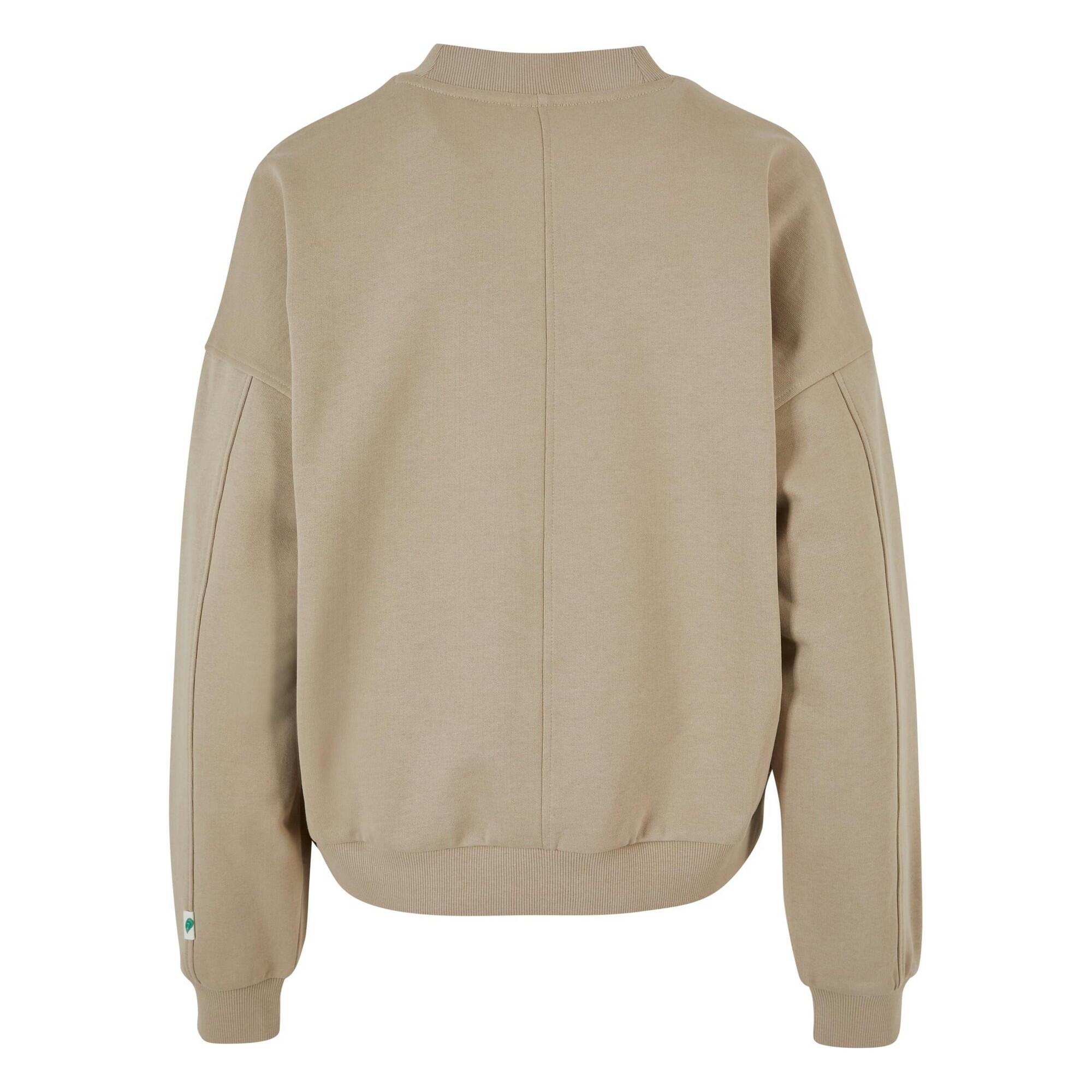 Maglione Oversize Girocollo Donna Urban Classics Sabbia Bagnata 2/3