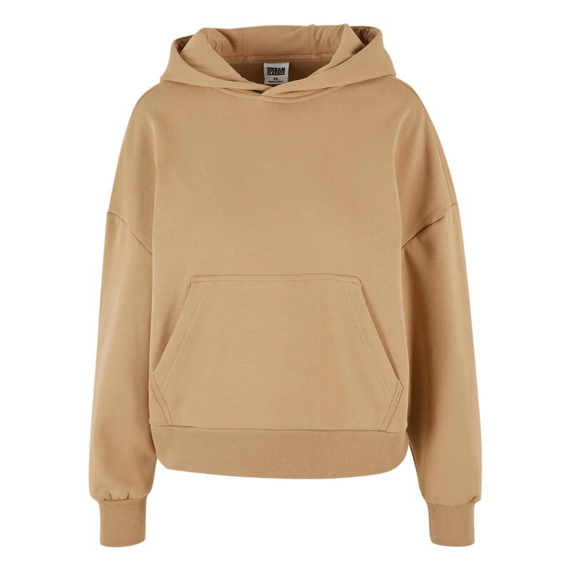 Sweat à capuche COZY Femme (Beige foncé)