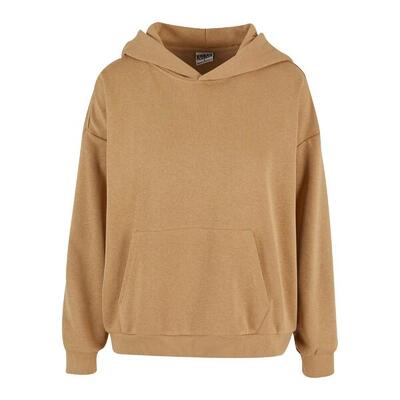 Dames terrycloth oversized hoodie (beige)