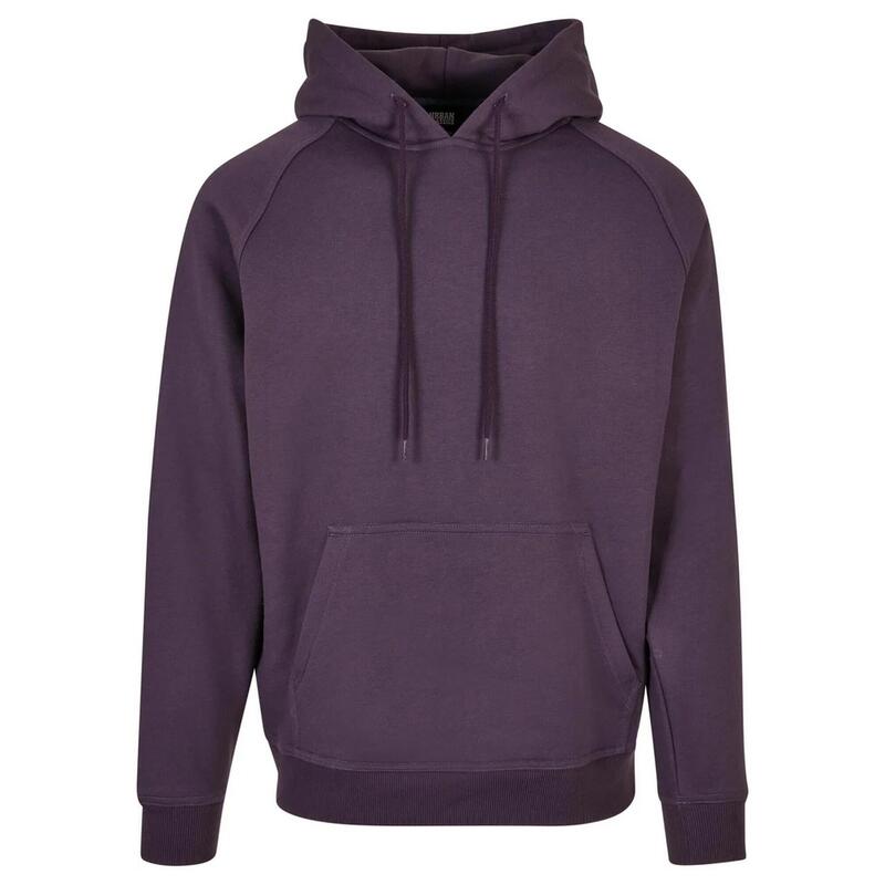 Heren Blanco Hoodie (Paarse nacht)