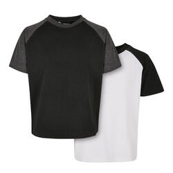 Tshirts Garçon (Blanc / Noir / Charbon)