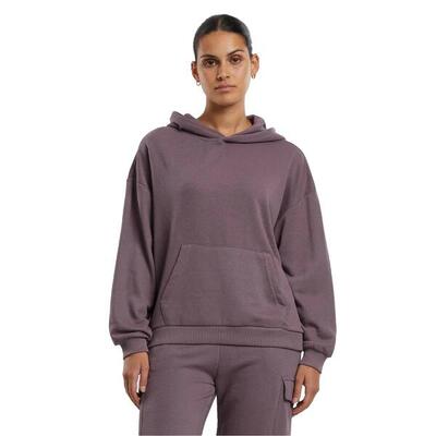 Dames terrycloth oversized hoodie (vervaagd paars)