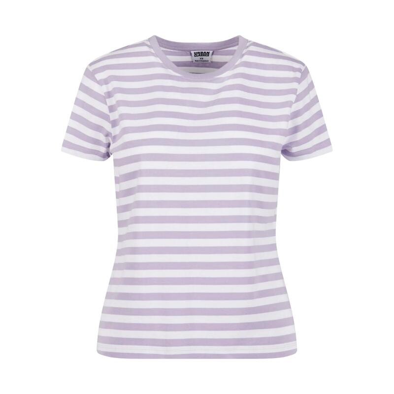 Tshirt Femme (Blanc / Vieux lilas)