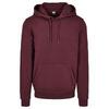 Heren Basis Hoodie (Rode wijnstok)