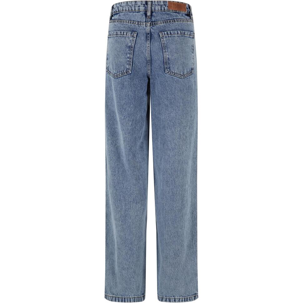 Damskie Spodnie Z Szerokimi Nogawkami Z Denimu Z Lat 90.