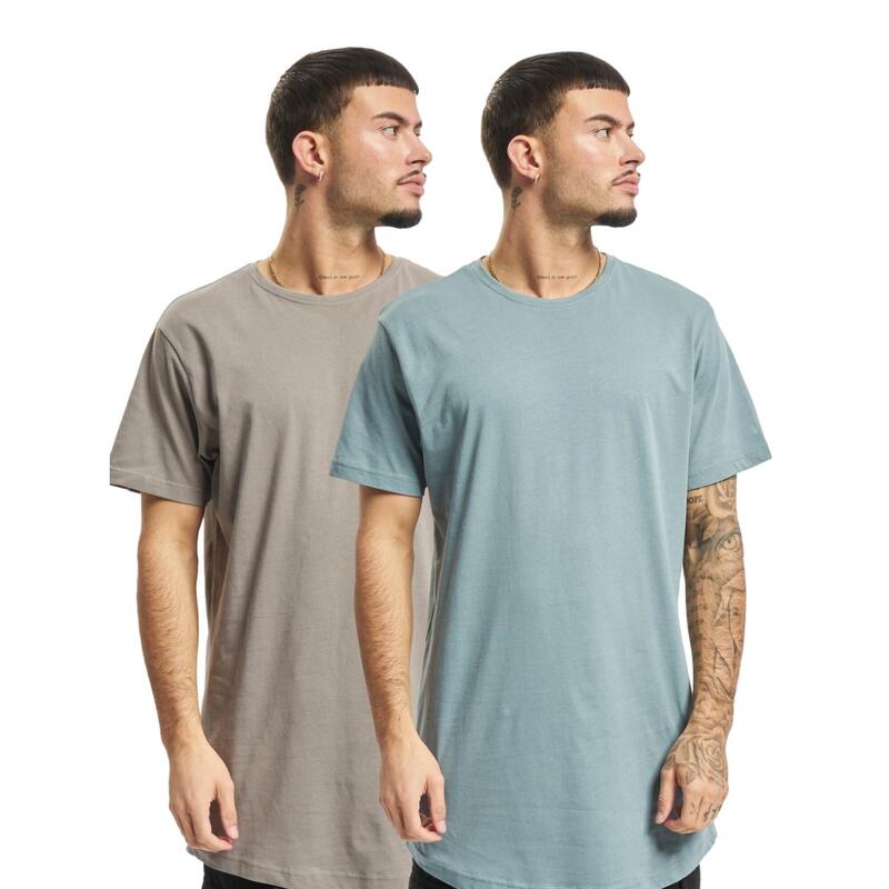 Tshirts Homme (Anthracite / Vieux Bleu)