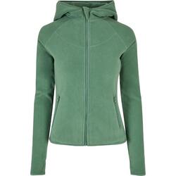 Dames Polar Fleece Full Zip Hoodie (Salvia)