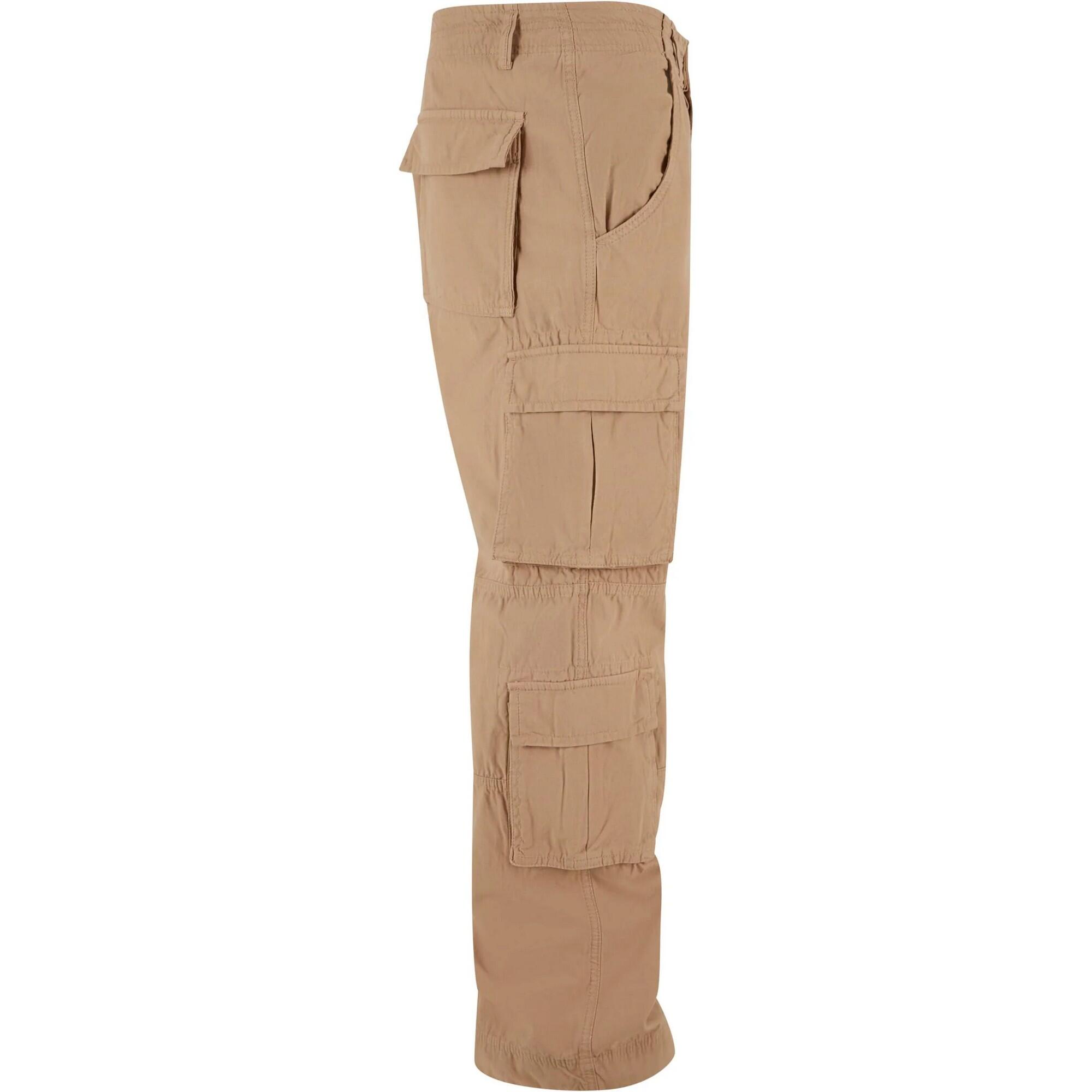 Pantaloni Cargo Doppia Tasca Uomo Urban Classics Beige Unione 4/4