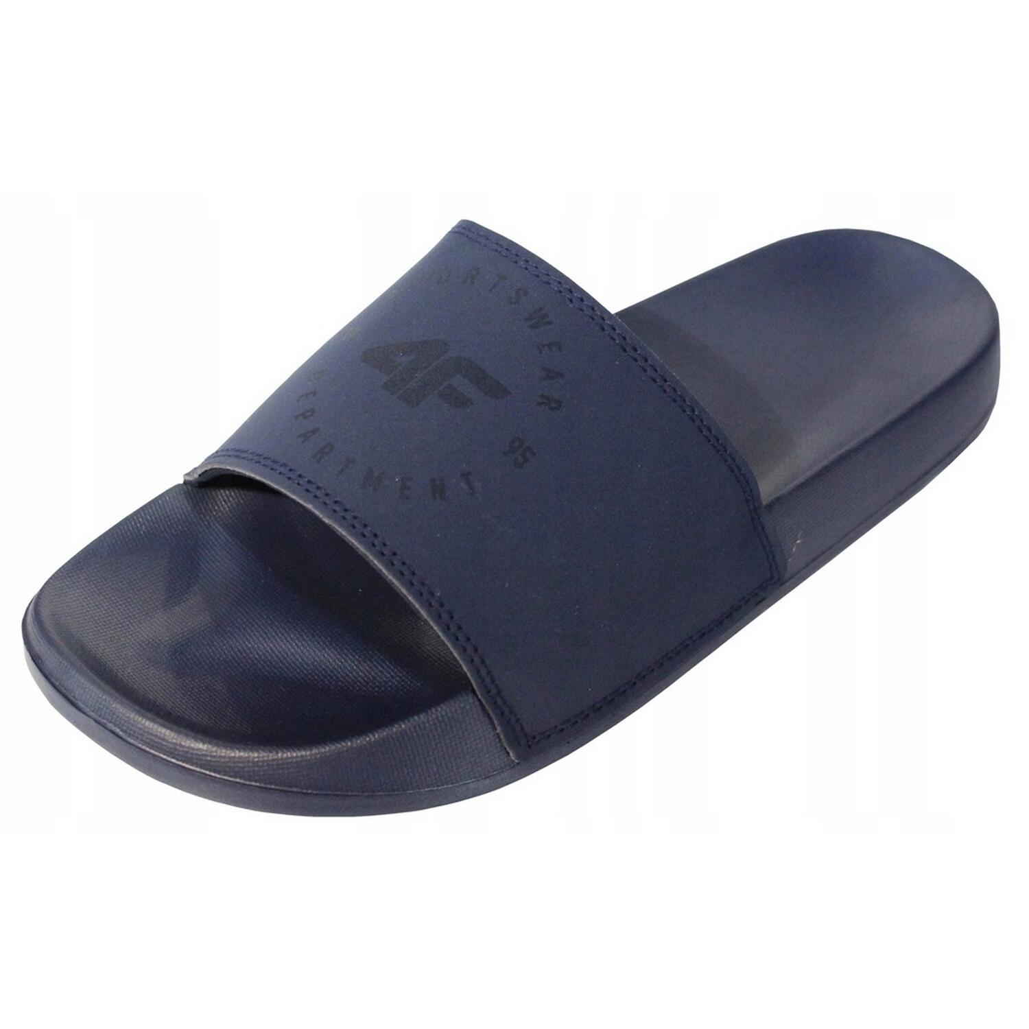 4F Sliders met herenlogo (Donkere marine)