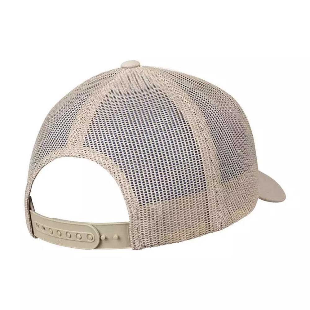 Boné Retro Camionista (Cáqui castanho/branco) 2/3