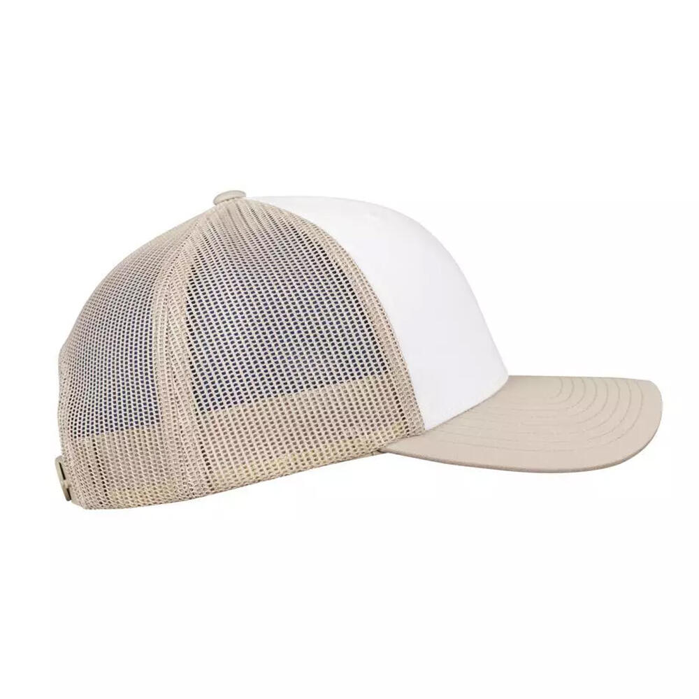 Boné Retro Camionista (Cáqui castanho/branco) 3/3