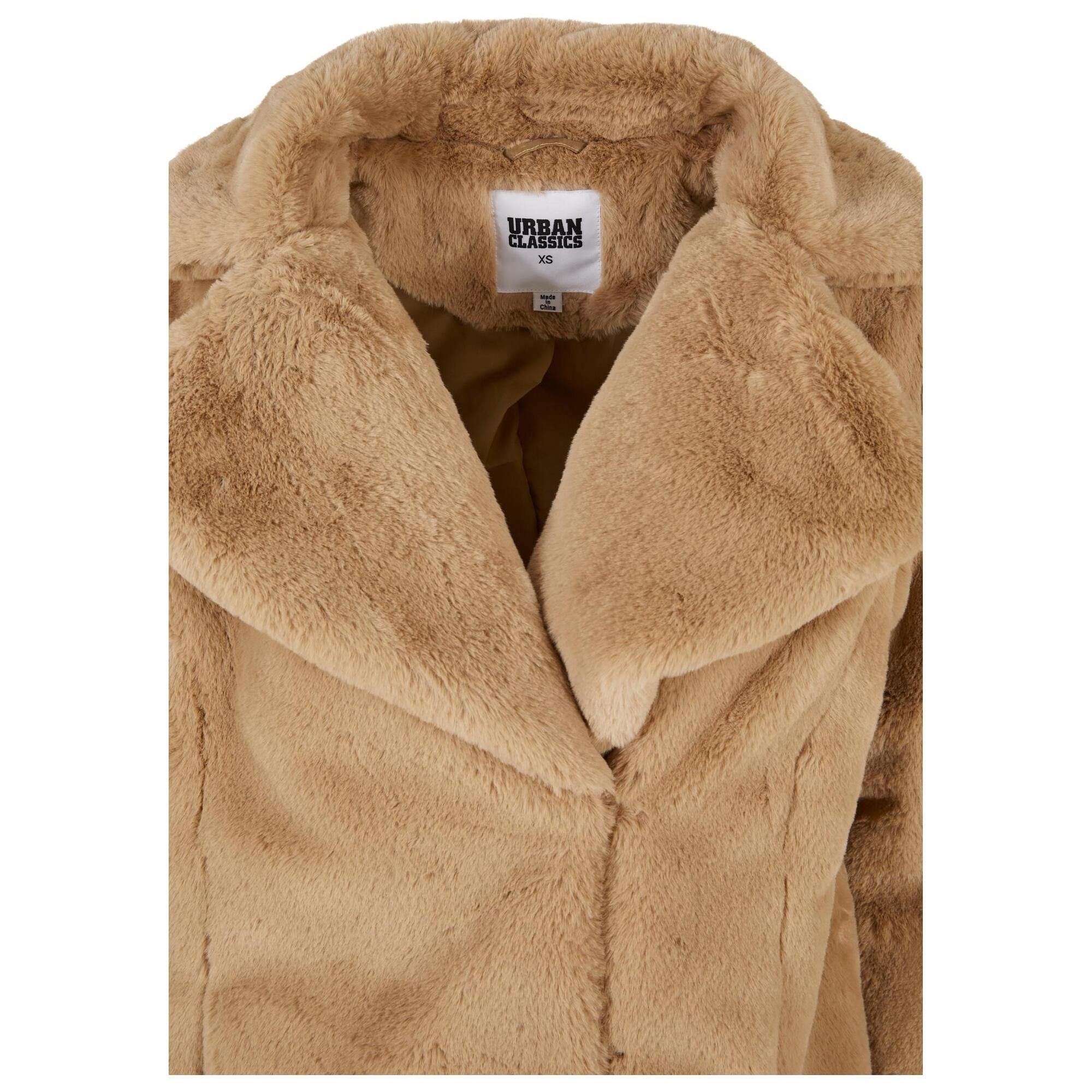 Giacca Colletto Con Risvolto Donna Urban Classics Beige Unione 3/3