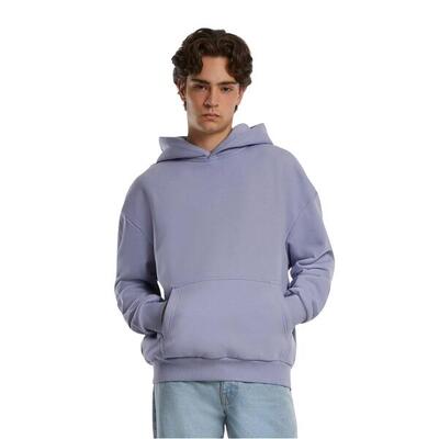 Heren ultra zware oversized hoodie (viola blauw)