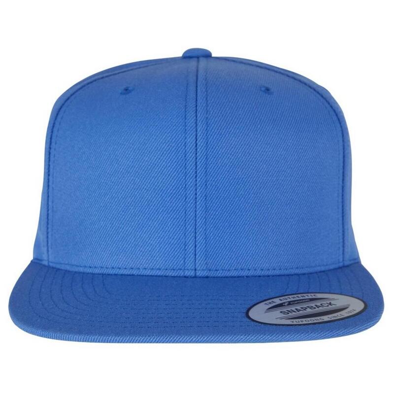 Klassieke Snapback Cap (Bleke Middernacht Marine)