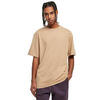 Heren Effen Tall Tshirt (Beige)