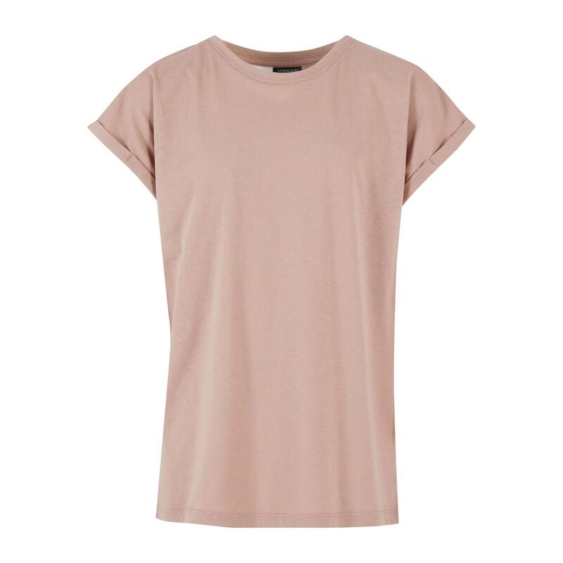 Tshirts Fille (Blanc / Rose Pâle)